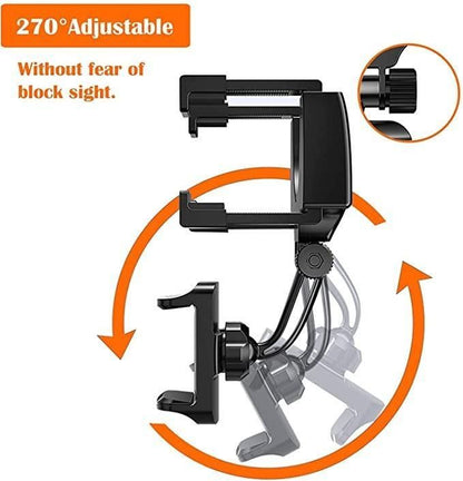 Mobile Phone Holder 360 | Convenient Rearview Mirror Phone Holder