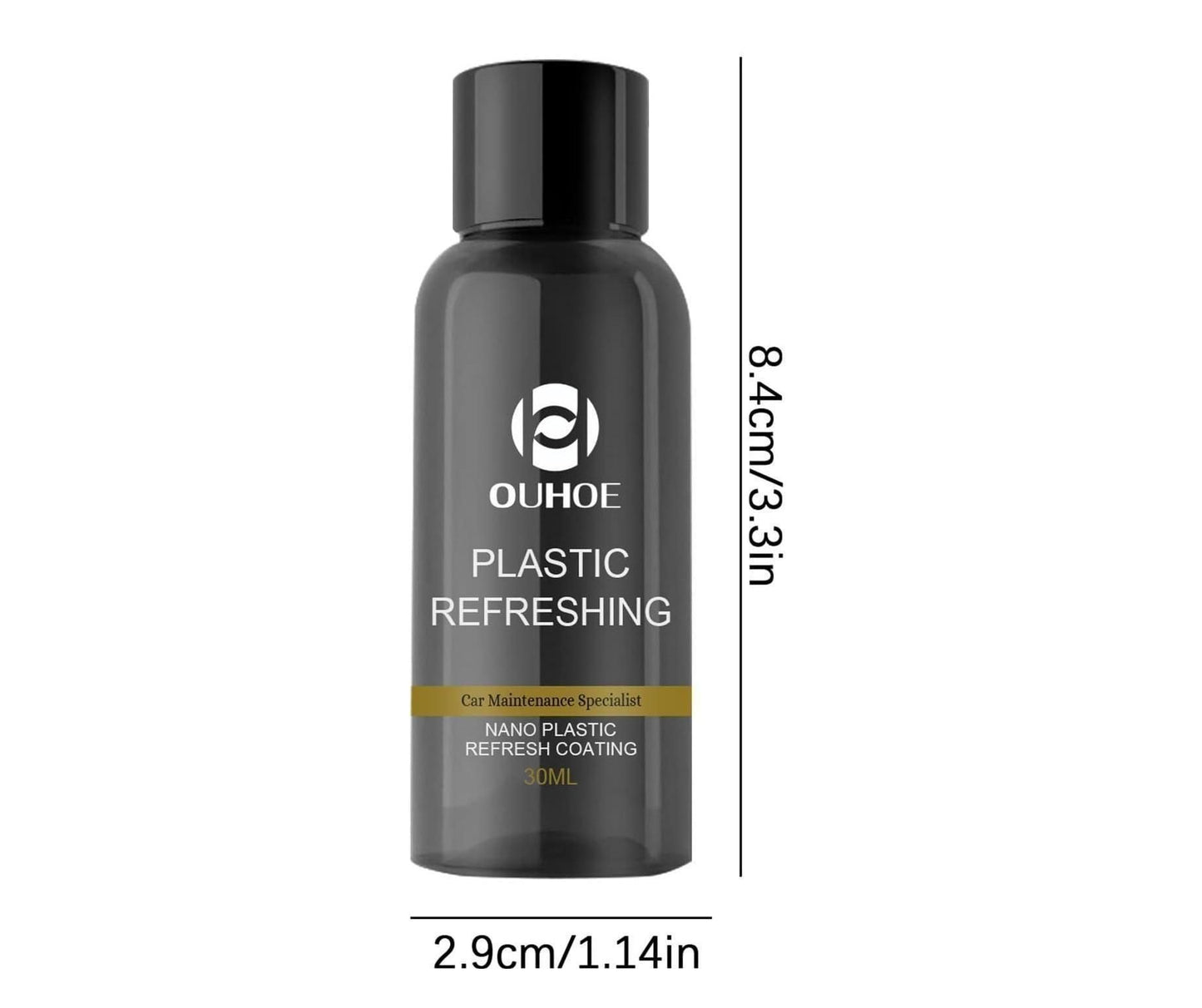 Plastic Revitalizing Coating Agent (Pack of 2) - Restore and Protect for a Lasting Finish