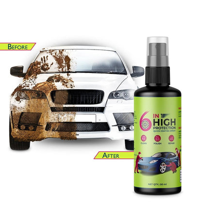 6 in 1 High Protection Quick Coating Spray (Pack of 1)